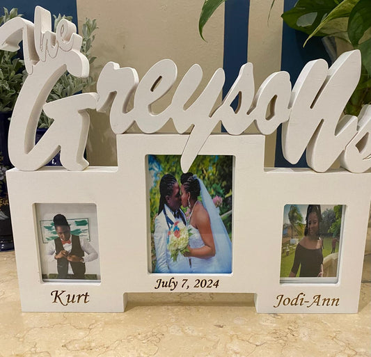 Monogram Photo Frame